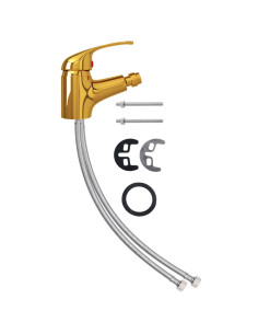 Rubinetto Miscelatore per Bidè Oro 13x12 cm