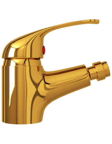 Rubinetto Miscelatore per Bidè Oro 13x12 cm