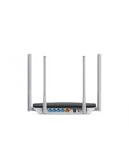 Mercusys AC12 router wireless Dual-band (2.4 GHz/5 GHz) Fast Ethernet Nero