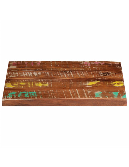 Piano per Tavolo 60x60x3,8 cm Quadrato Legno Massello di Acacia
