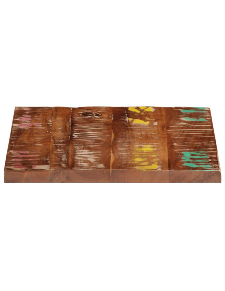Piano per Tavolo 60x60x3,8 cm Quadrato Legno Massello di Acacia