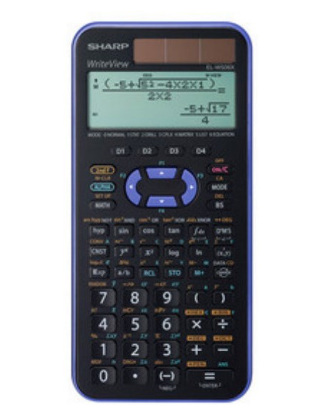 Sharp EL-W506TBSL calcolatrice Desktop Calcolatrice scientifica Nero