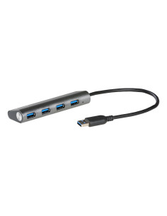 i-tec Metal U3HUB448 hub di interfaccia USB 3.2 Gen 1 (3.1 Gen 1) Type-A 5000 Mbit/s Grigio 2