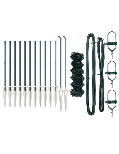 Palo della recinzione Verde 0,8 x 25 m (rete 60 x 60 mm)