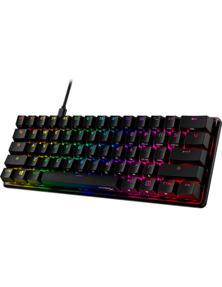 HyperX Alloy Origins 60 – Tastiera meccanica da gaming – HX Red (layout USA)