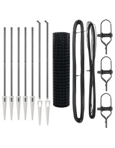 Recinzione con Posto Grigio 1,2 x 10 m Acciaio