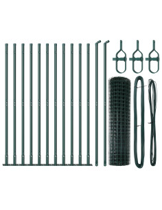 Recinzione con Posto Verde 1 x 25 m Acciaio