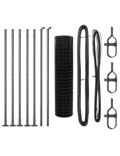 Recinzione con Posto Grigio 1 x 10 m Acciaio