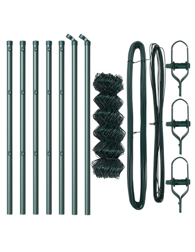 Palo della recinzione Verde 10 x 0,8 m (rete 60 x 60 mm)