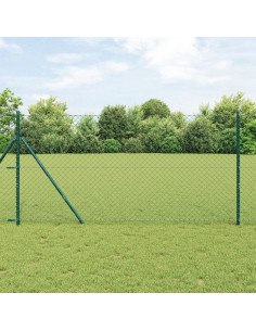 Palo della recinzione Verde 25 x 1 m (rete da 40 x 40 mm)