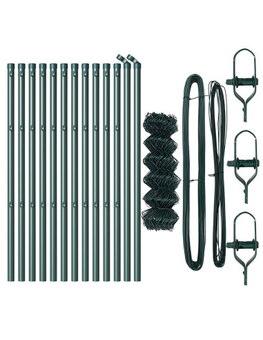 Palo della recinzione Verde 0,8 x 25 m (rete 60 x 60 mm)