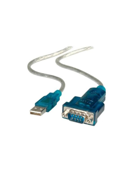 CAVO CONVERTITORE USB A SERIALE BK M/M 1.8MT ADJ