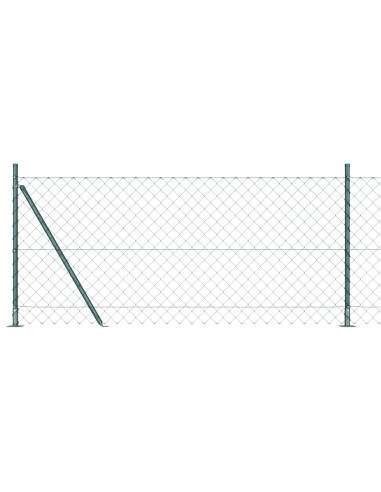 Palo della recinzione Verde 10 x 1 m (rete 60 x 60 mm)
