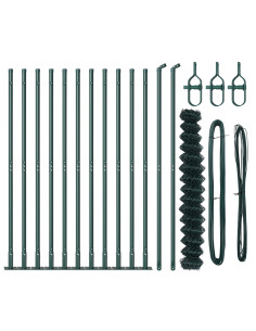 Palo della recinzione Verde 25 x 1,4 m (maglia 60 x 60 mm)