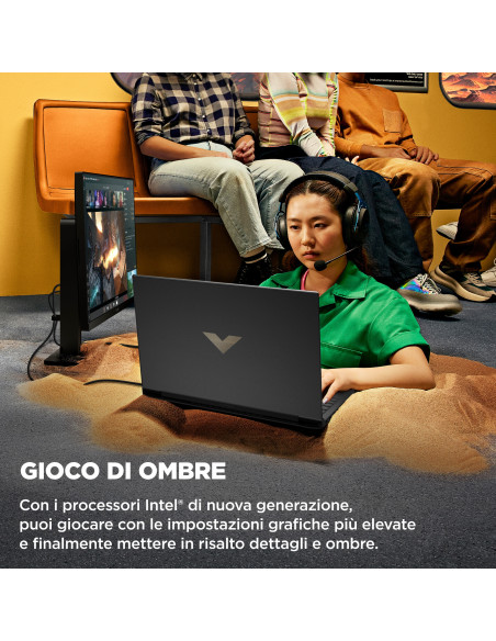 HP Victus Gaming 16-r1018nl Intel® Core™ i7 i7-14700HX Computer portatile 40,9 cm (16.1") Full HD 16 GB DDR5-SDRAM 1 TB SSD N