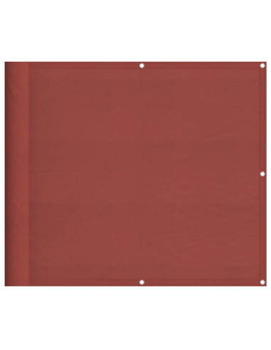 Paravento Balcone Terracotta 90x1000 cm 100% Poliestere Oxford