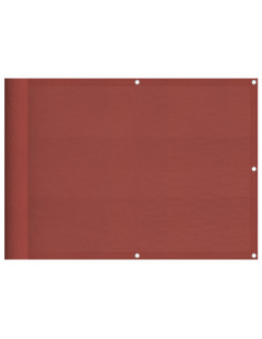 Paravento da Balcone Terracotta 75x800cm 100% Poliestere Oxford 2