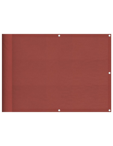 Paravento da Balcone Terracotta 75x800cm 100% Poliestere Oxford