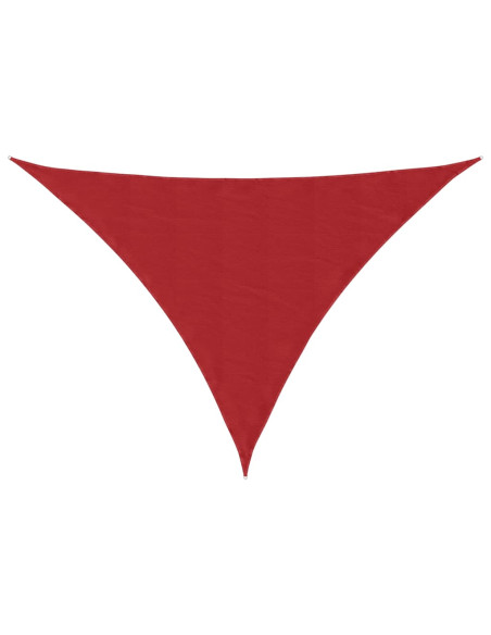 Vela Parasole Rossa 7x5x5 m 100% Poliestere Oxford
