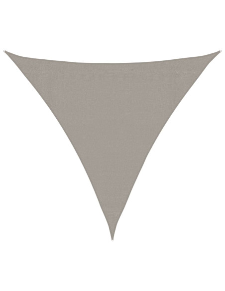Vela Parasole 160 g/m² Triangolare 3x3x3 m in HDPE