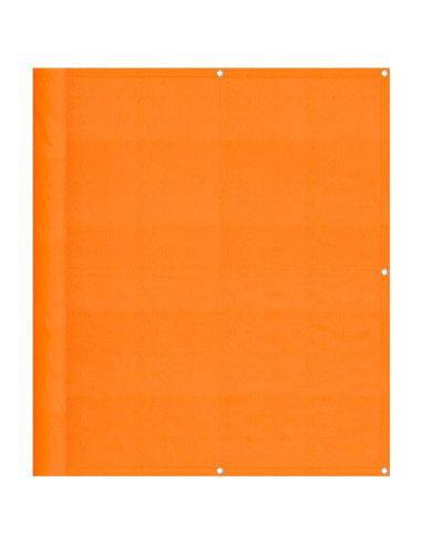 Paravento da Balcone Arancione 120x700cm 100% Poliestere Oxford