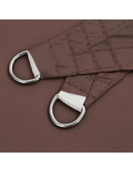 Vela Parasole Marrone 7x5x5 m 100% Poliestere Oxford