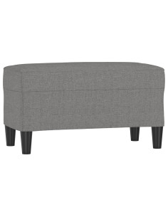 Panca Grigio Scuro 70x35x41 cm in Tessuto