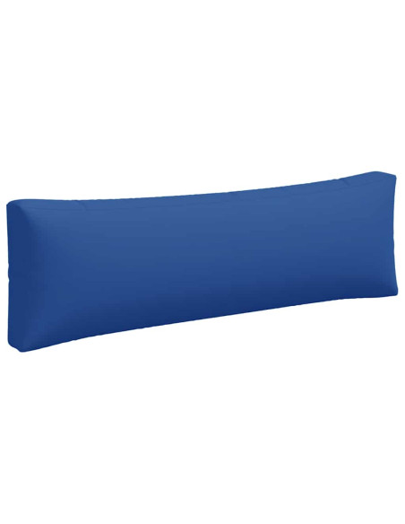 Cuscini per Pallet 3 pz Blu in Tessuto