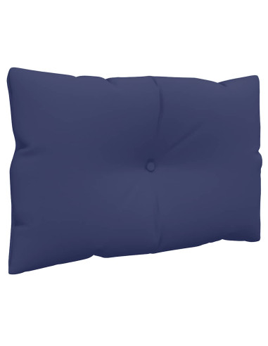 Cuscini per Pallet 3 pz Blu Marino in Tessuto Oxford