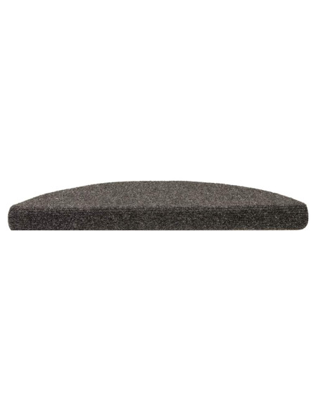 Tappetini Autoadesivi per Scale 20 pz Antracite 56x17x3 cm