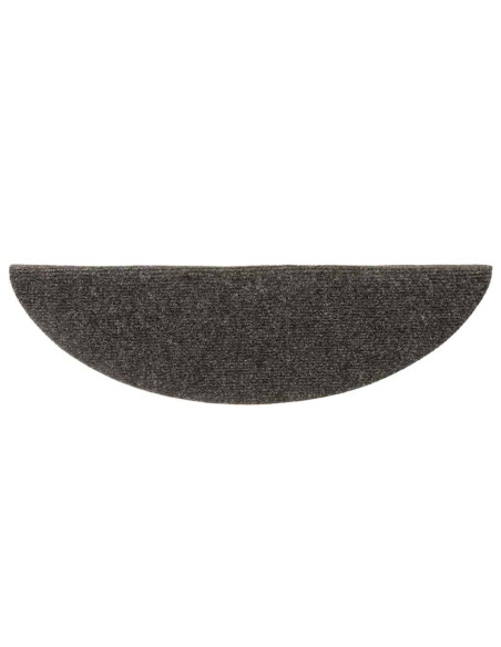 Tappetini Autoadesivi per Scale 20 pz Antracite 56x17x3 cm
