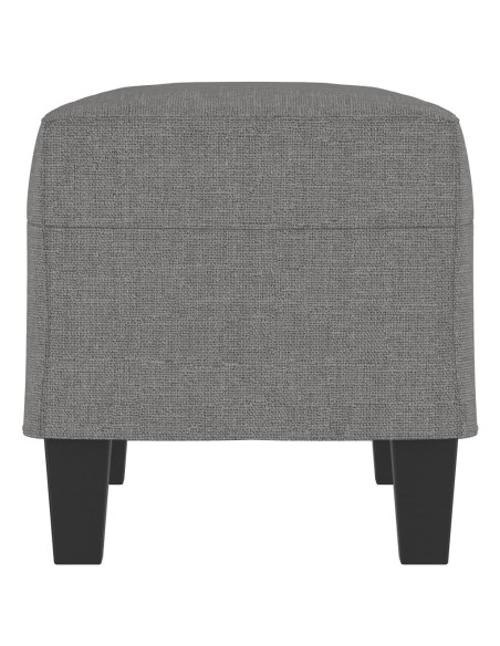 Panca Grigio Scuro 70x35x41 cm in Tessuto