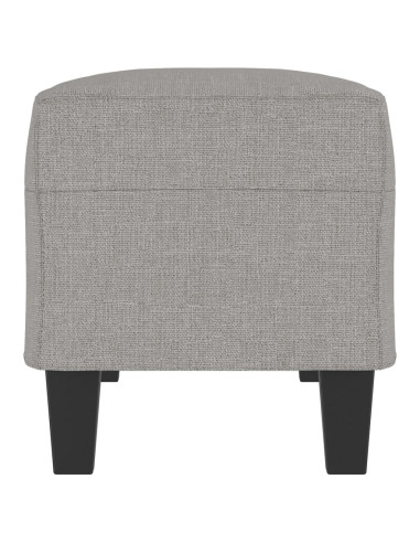 Panca Grigio chiaro 100x35x41 cm in Tessuto