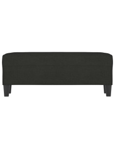 Panca Nera 100x35x41 cm in Tessuto 2