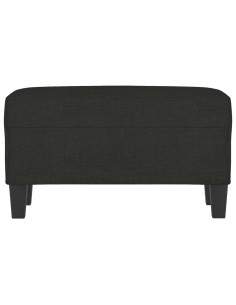 Panca Nero 70x35x41 cm in Tessuto 2