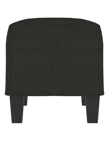 Panca Nero 70x35x41 cm in Tessuto