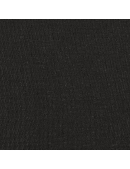Panca Nero 70x35x41 cm in Tessuto