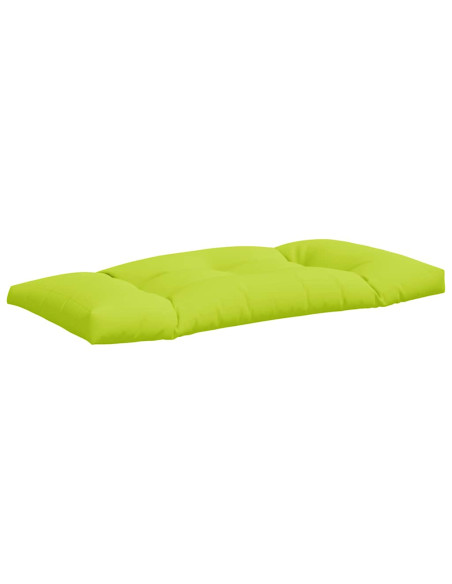 Cuscini per Divani in Pallet 2 pz Verde Intenso in Tessuto