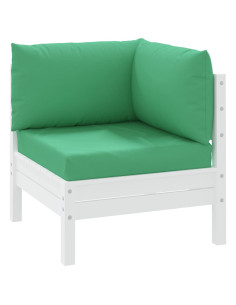 Cuscini per Pallet 3 pz Verdi in Tessuto Oxford 2