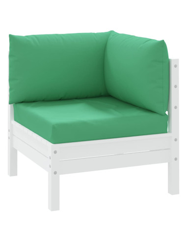 Cuscini per Pallet 3 pz Verdi in Tessuto Oxford