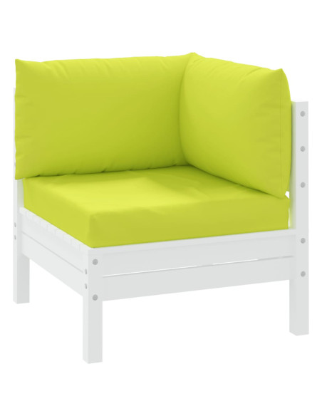 Cuscini per Pallet 3 pz Verde Intenso in Tessuto Oxford