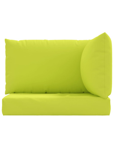 Cuscini per Pallet 3 pz Verde Intenso in Tessuto Oxford