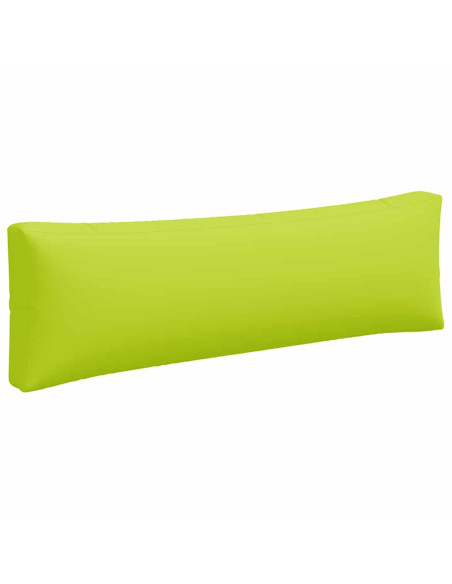 Cuscini per Pallet 3 pz Verde Intenso in Tessuto