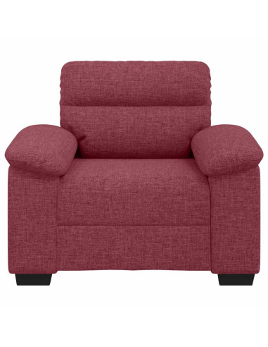 Poltrona Rosso Vino 60 cm in Tessuto