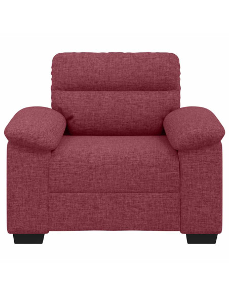 Poltrona Rosso Vino 60 cm in Tessuto