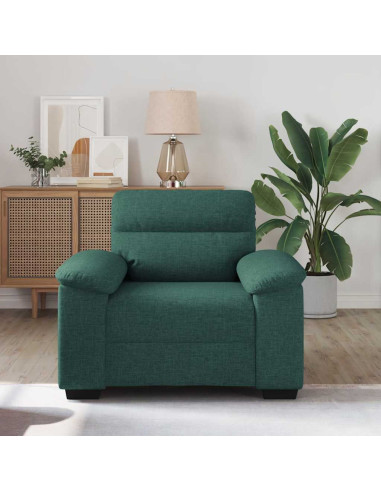 Poltrona Verde Scuro 60 cm in Tessuto