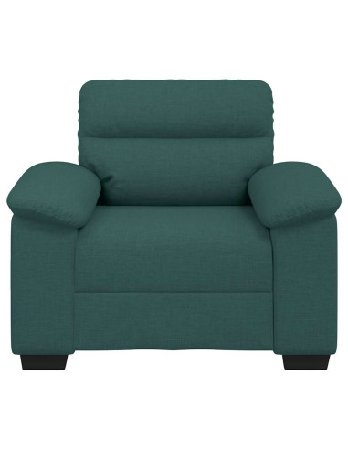 Poltrona Verde Scuro 60 cm in Tessuto