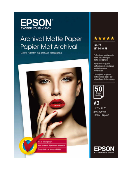 Epson Carta "matte" da archivio fotografico