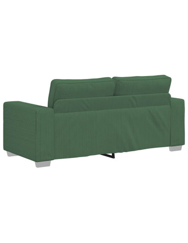 Divano Divanetto Verde giungla 140cm Tessuto di Velluto a Coste