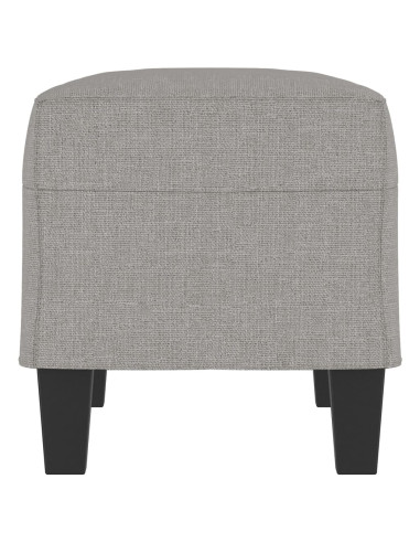 Panca Grigio chiaro 70x35x41 cm in Tessuto